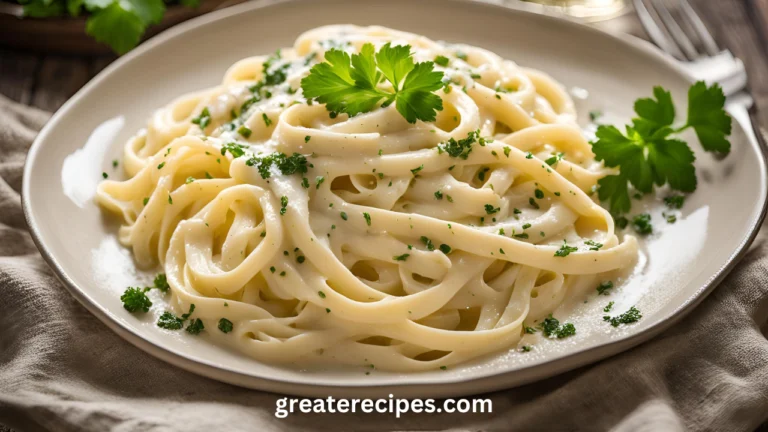 Creamy Fettuccine Alfredo